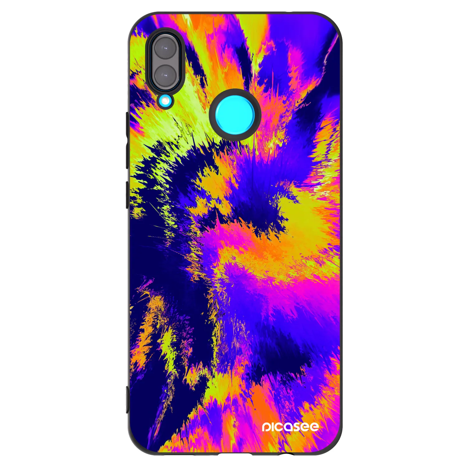 Picasee Μαύρη θήκη σιλικόνης για Huawei Nova 3i - Burn