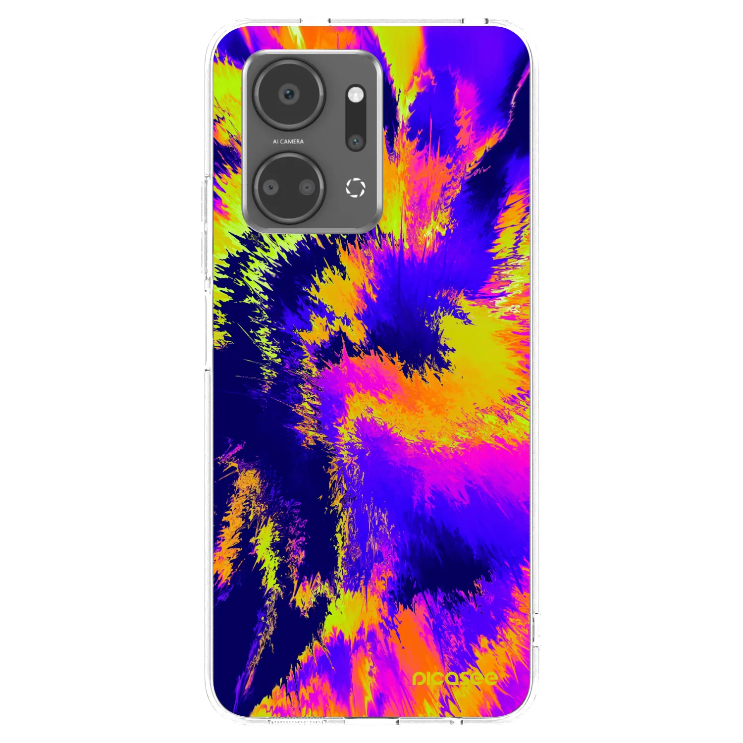 Picasee διαφανής θήκη σιλικόνης Honor X7a - Burn