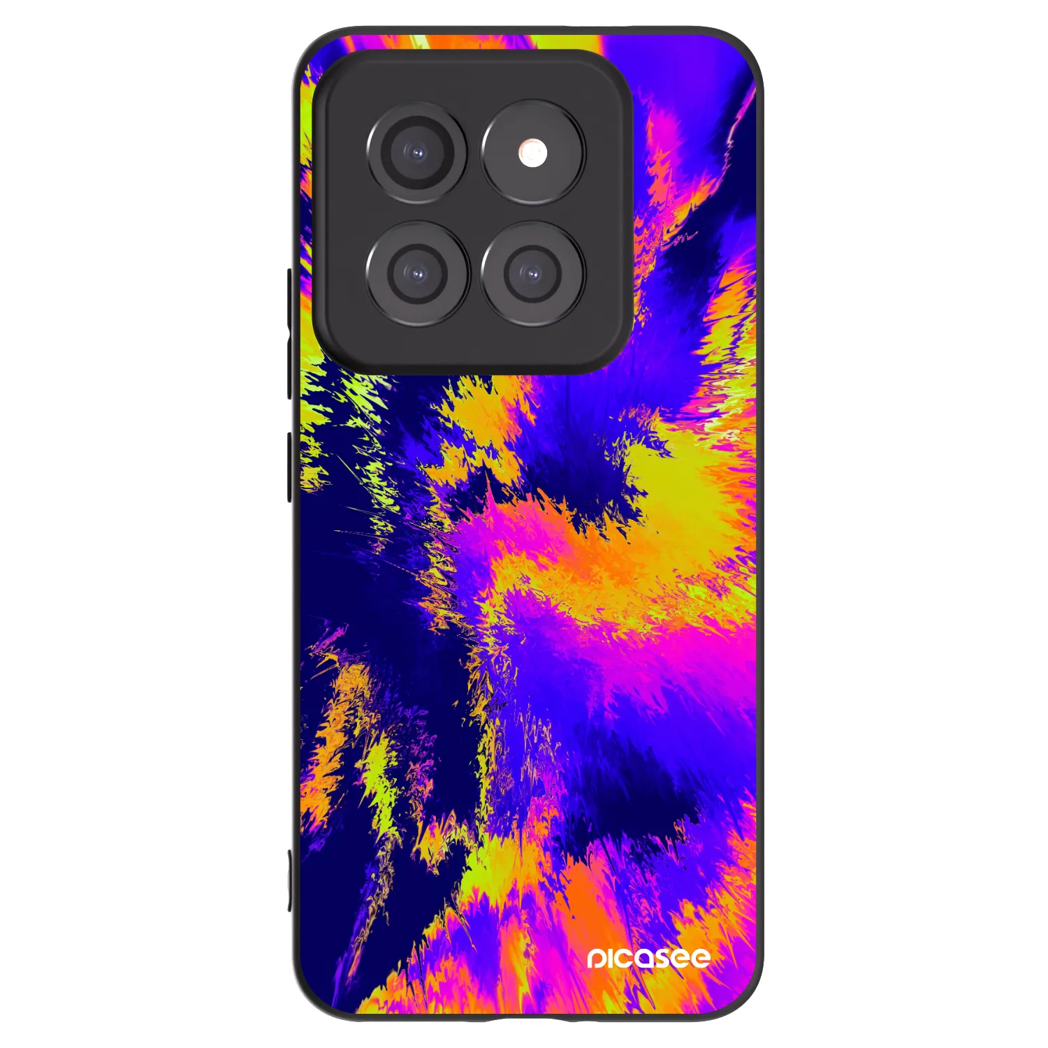 Picasee Μαύρη θήκη σιλικόνης για Xiaomi 14 Pro - Burn