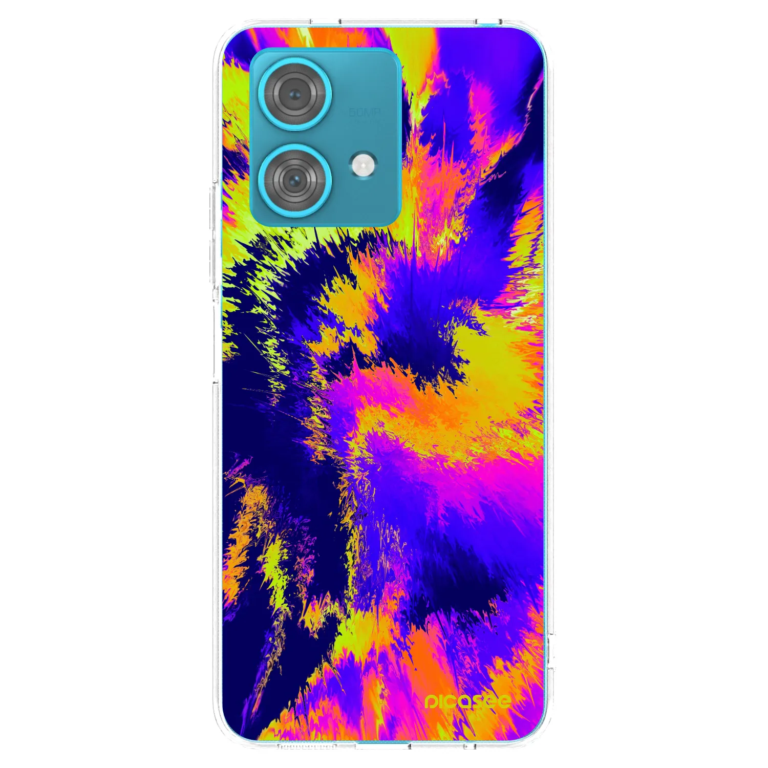 Picasee διαφανής θήκη σιλικόνης Motorola Edge 40 Neo - Burn