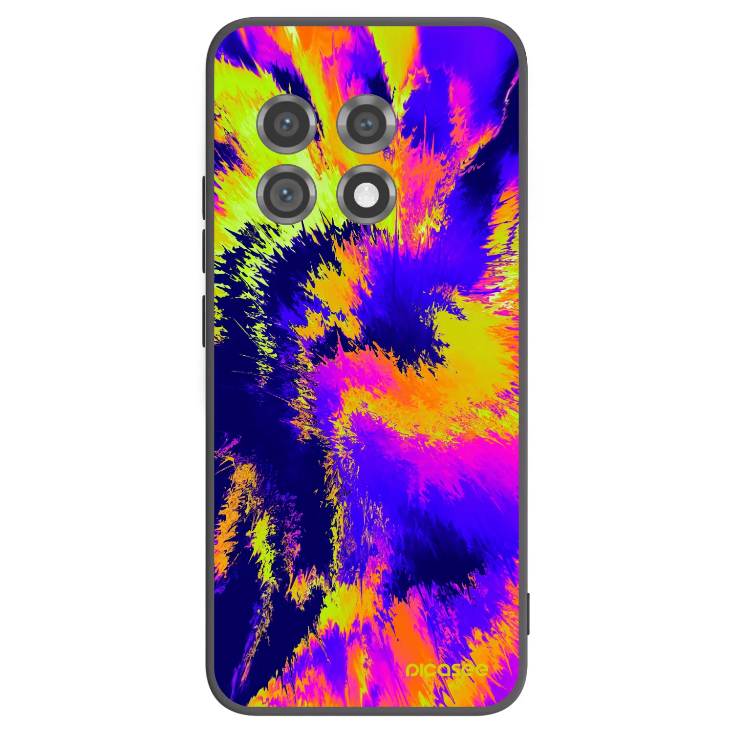 Picasee Μαύρη θήκη σιλικόνης για OnePlus 11 5G - Burn