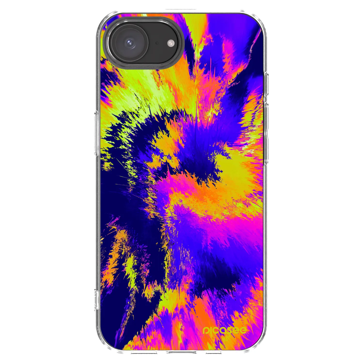Picasee διαφανής θήκη σιλικόνης Apple iPhone 16e - Burn