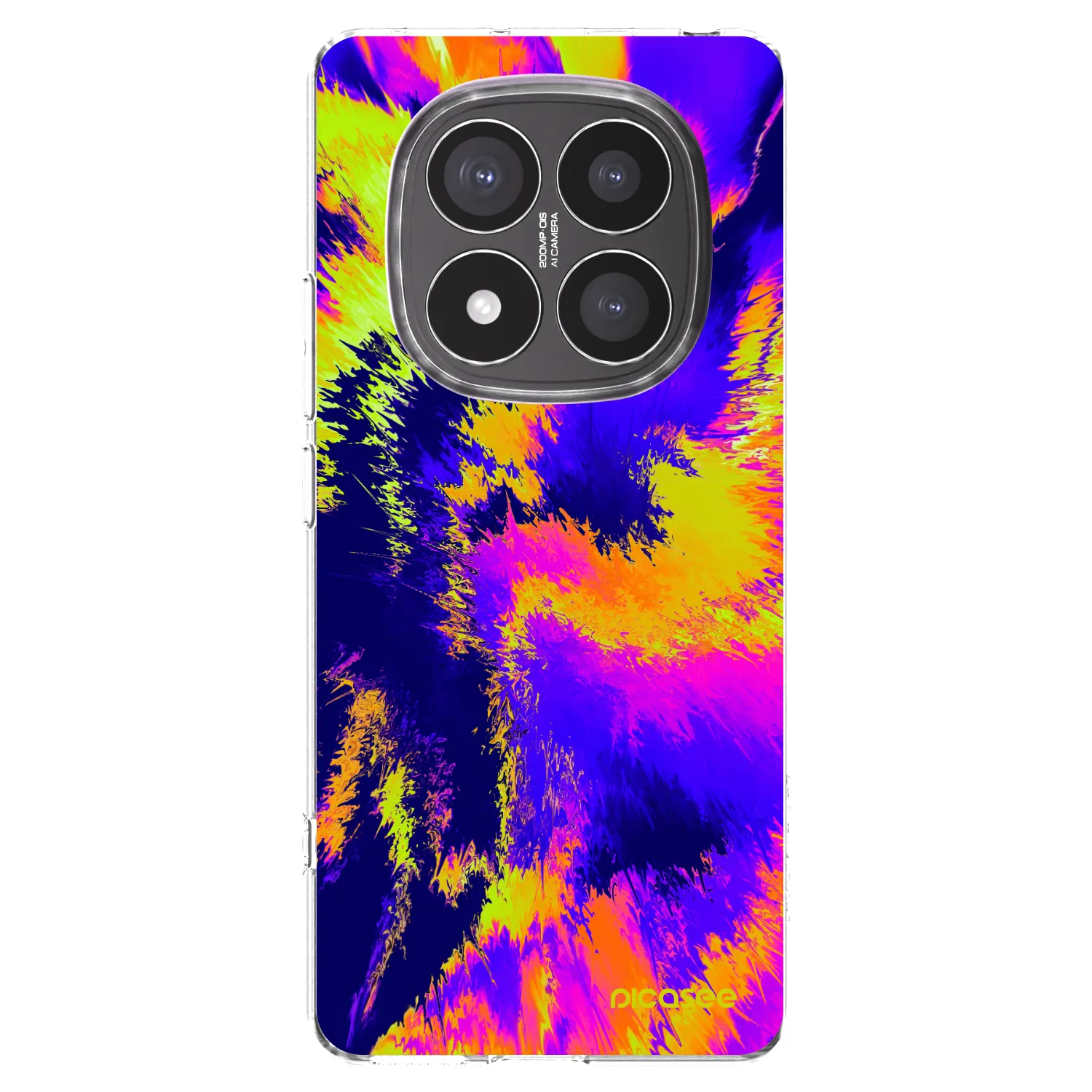 Picasee διαφανής θήκη σιλικόνης Xiaomi Redmi Note 14 Pro+ 5G - Burn