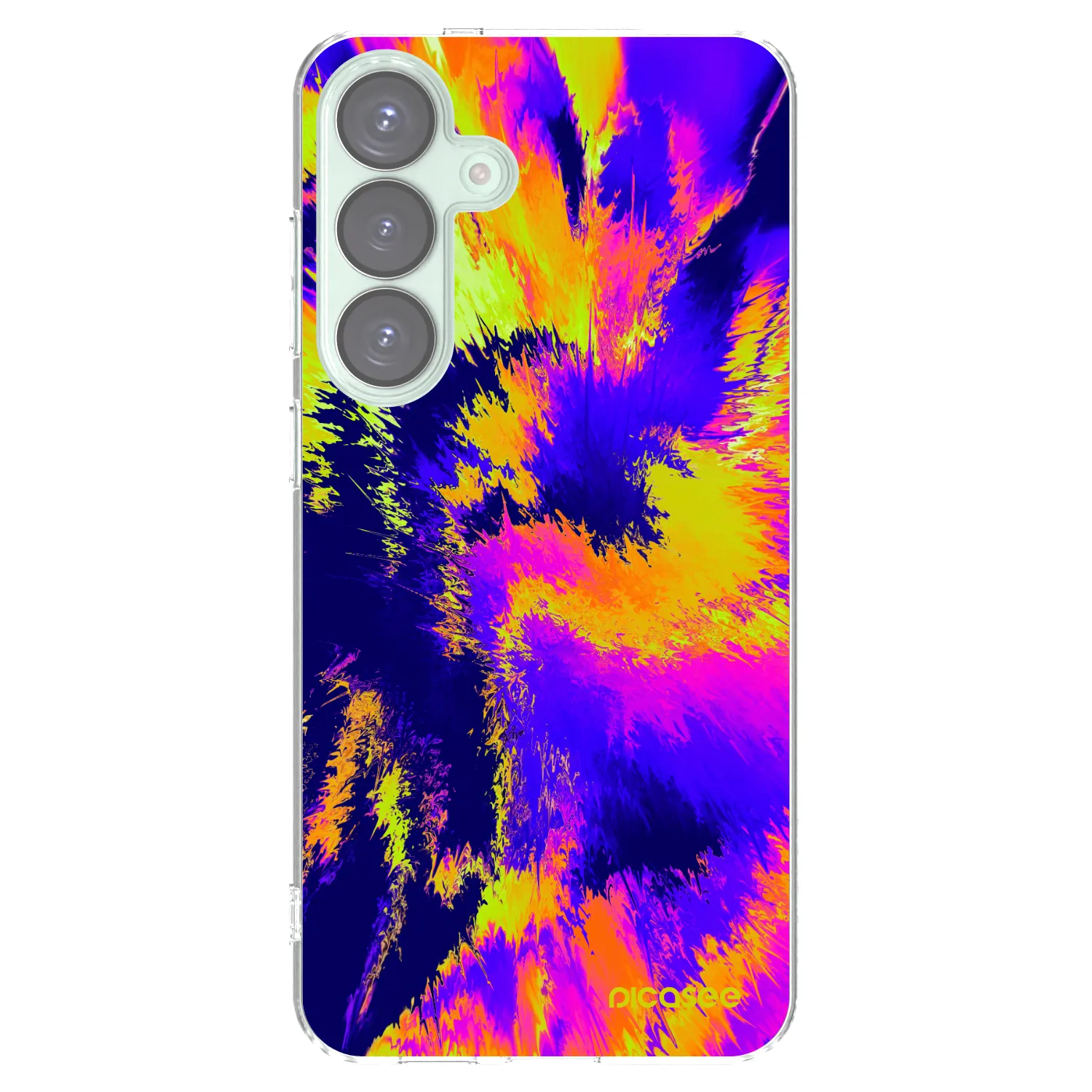 Picasee διαφανής θήκη σιλικόνης Samsung Galaxy S25+ 5G - Burn