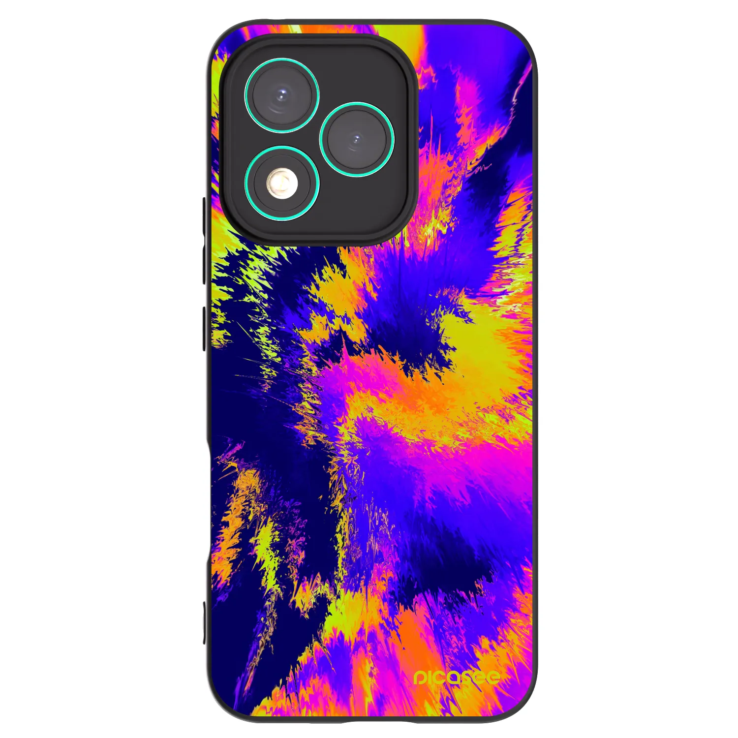 Picasee Μαύρη θήκη σιλικόνης για Honor 400 Lite 5G - Burn