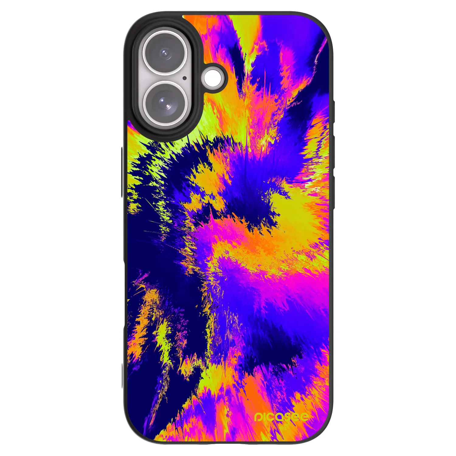 Picasee Μαύρη θήκη σιλικόνης για Apple iPhone 17 - Burn