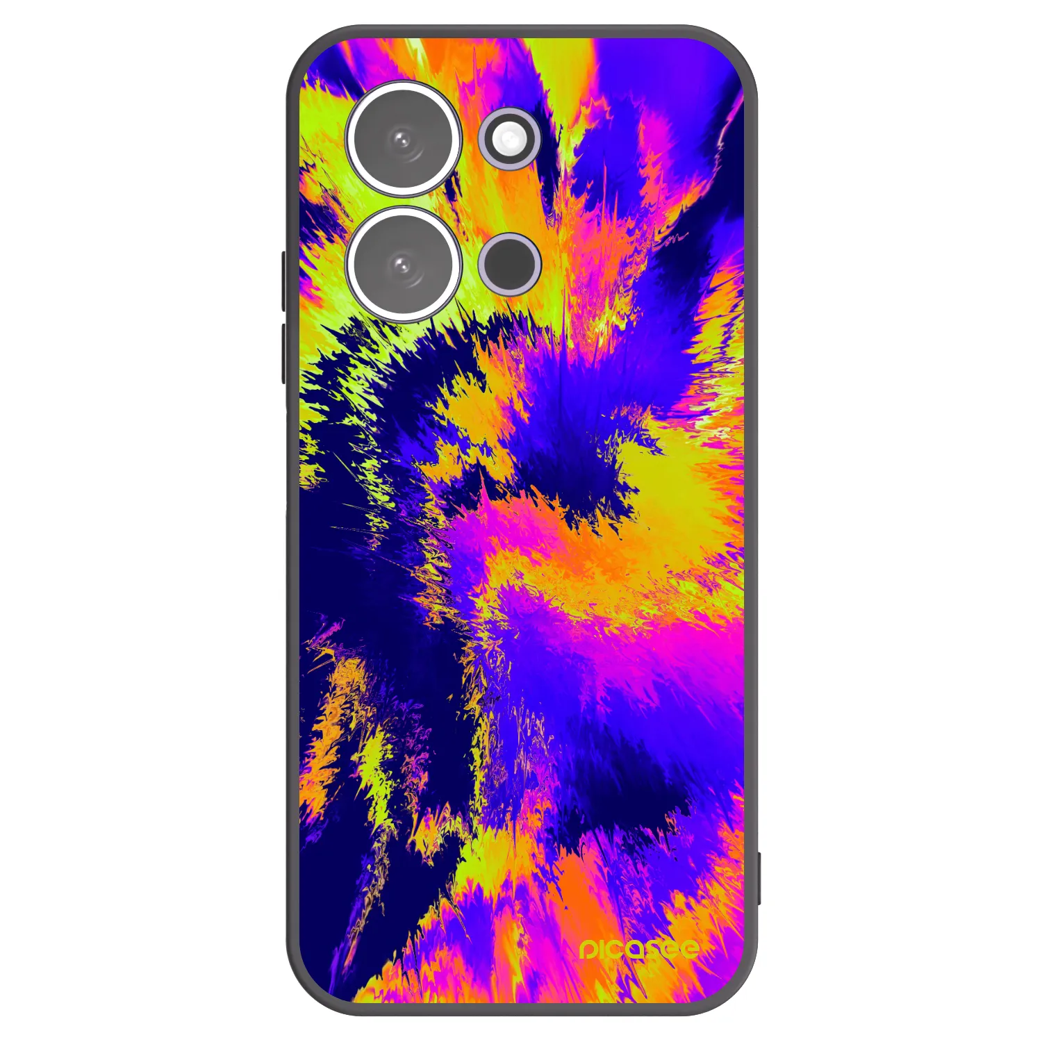 Picasee Μαύρη θήκη σιλικόνης για Xiaomi Redmi 15C 5G - Burn