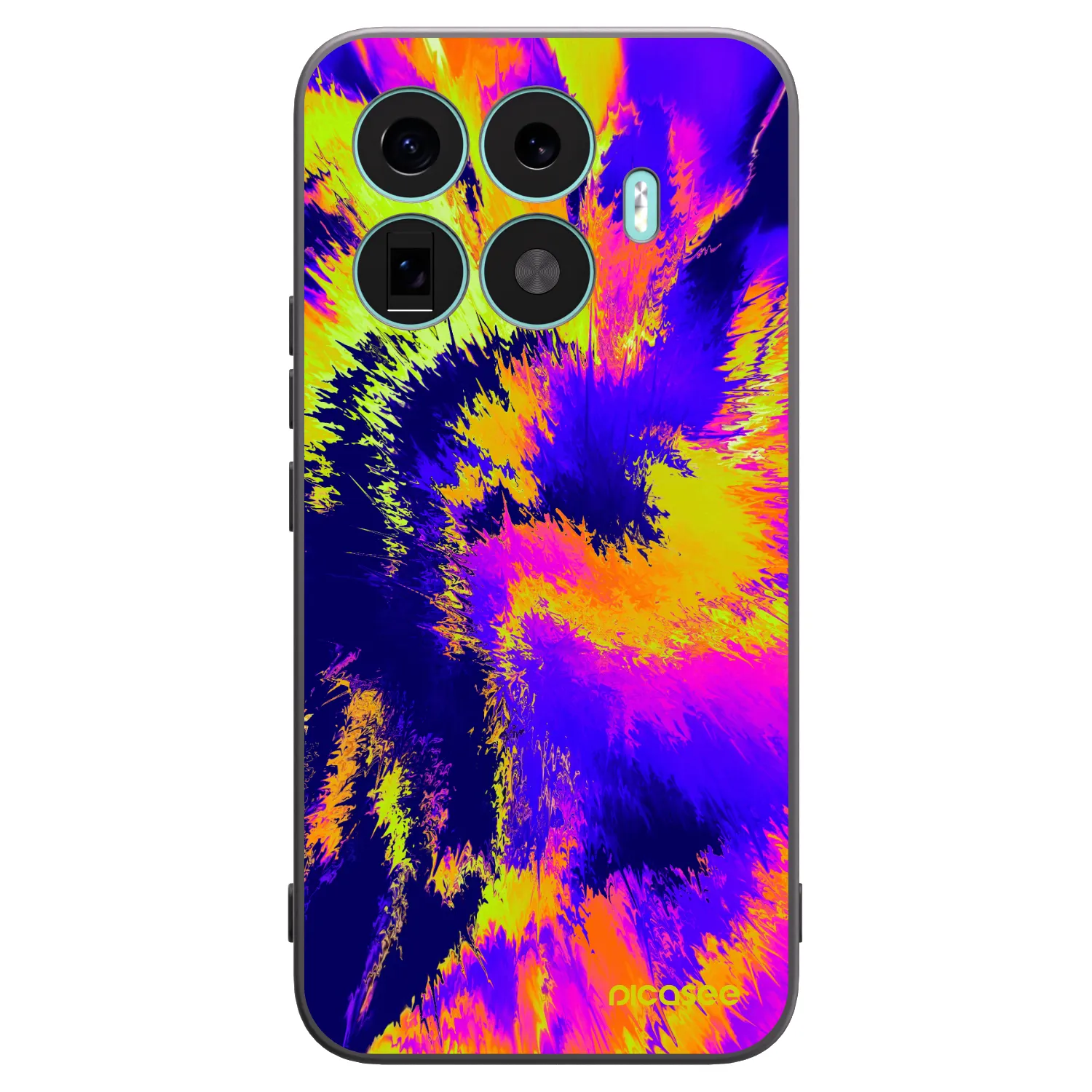 Picasee Μαύρη θήκη σιλικόνης για Xiaomi 17T Pro - Burn