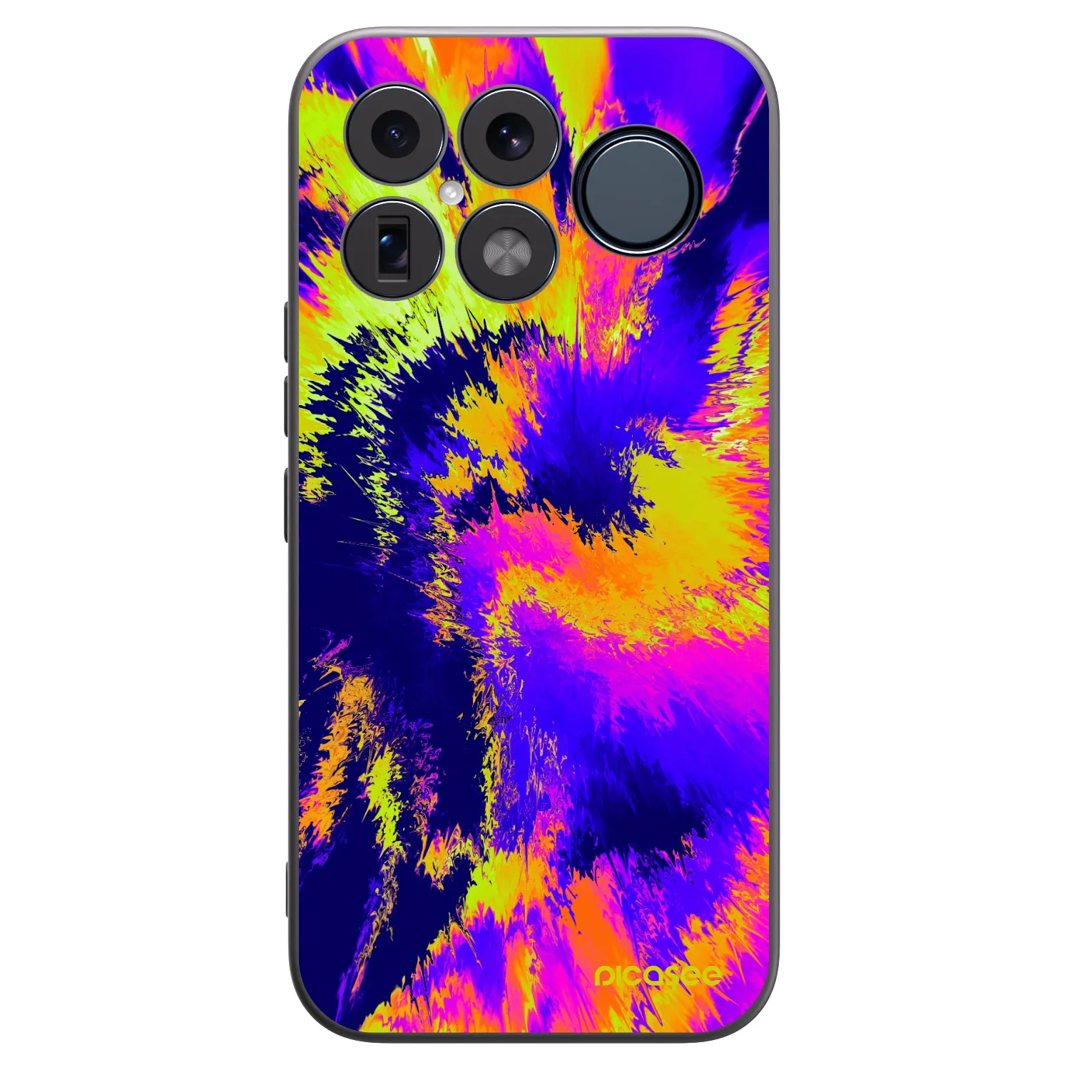 Picasee Μαύρη θήκη σιλικόνης για Xiaomi Poco F8 Ultra - Burn