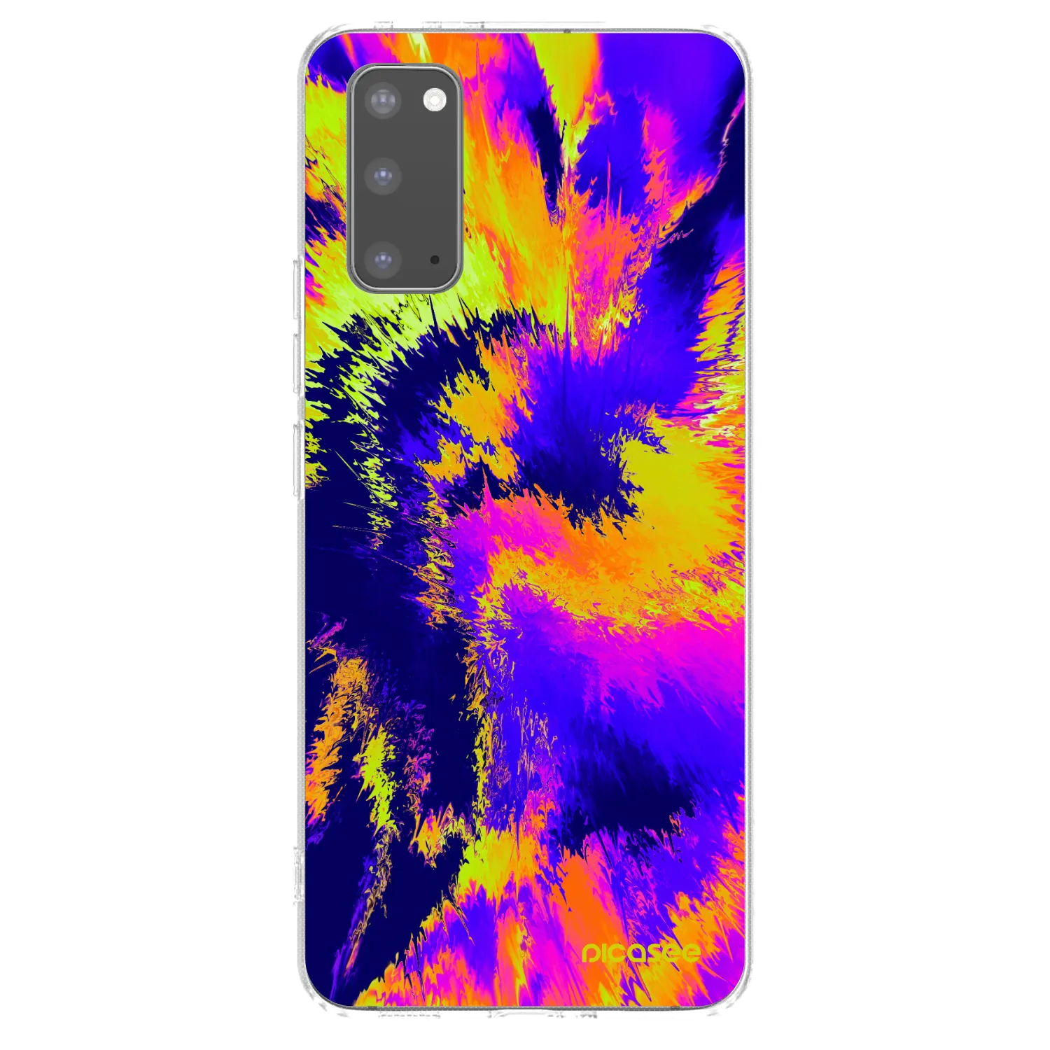 Picasee διαφανής θήκη σιλικόνης Samsung Galaxy S20 G980F - Burn