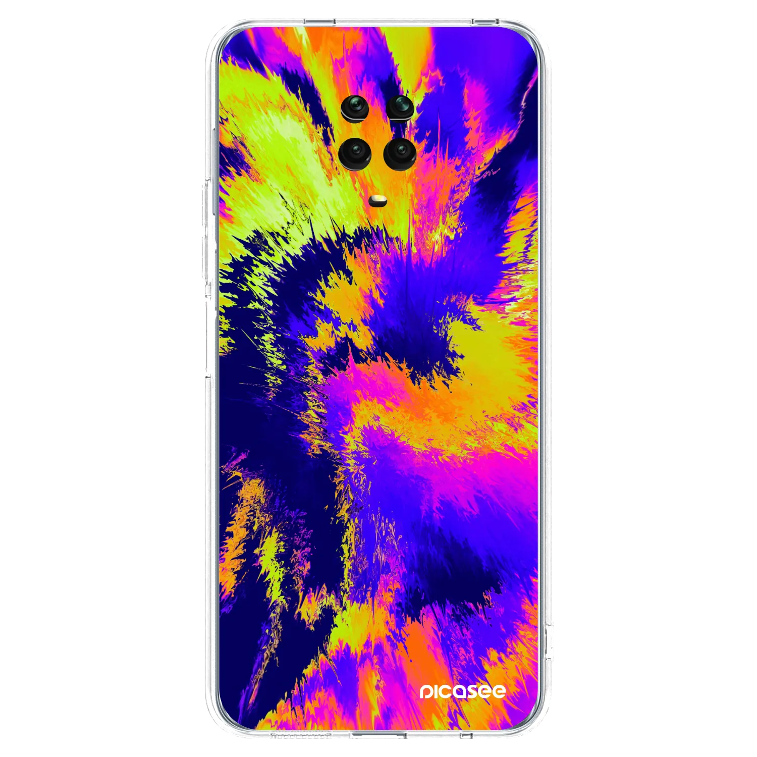 Picasee διαφανής θήκη σιλικόνης Xiaomi Redmi Note 9S - Burn