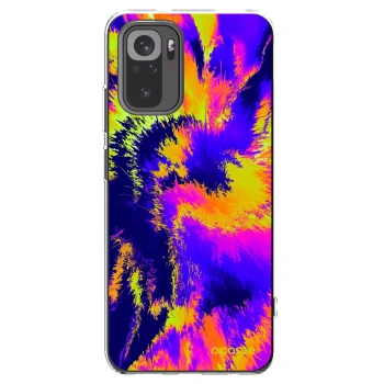 Picasee διαφανής θήκη σιλικόνης Xiaomi Redmi Note 10 - Burn