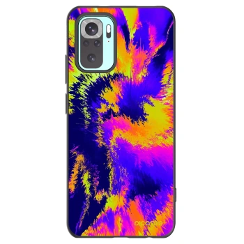 Picasee Μαύρη θήκη σιλικόνης για Xiaomi Redmi Note 10 Pro - Burn