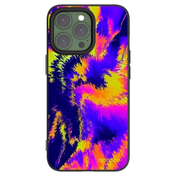 Picasee Μαύρη θήκη σιλικόνης για Apple iPhone 13 Pro - Burn