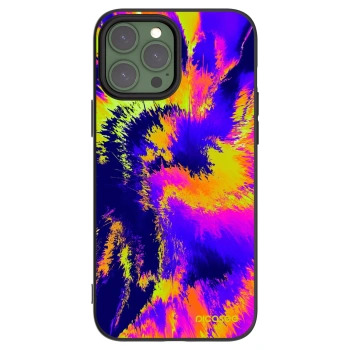 Picasee Μαύρη θήκη σιλικόνης για Apple iPhone 13 Pro Max - Burn