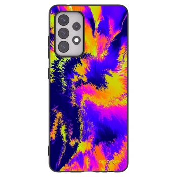 Picasee Μαύρη θήκη σιλικόνης για Samsung Galaxy A52s 5G A528B - Burn