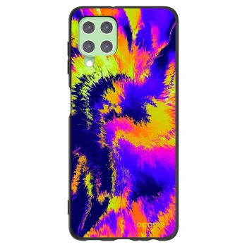 Picasee Μαύρη θήκη σιλικόνης για Samsung Galaxy A22 A225F 4G - Burn