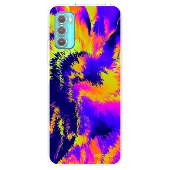 Picasee διαφανής θήκη σιλικόνης Motorola Moto G60 - Burn