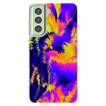 Picasee διαφανής θήκη σιλικόνης Samsung Galaxy S21 FE 5G - Burn