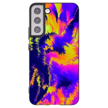 Picasee Μαύρη θήκη σιλικόνης για Samsung Galaxy S22+ 5G - Burn