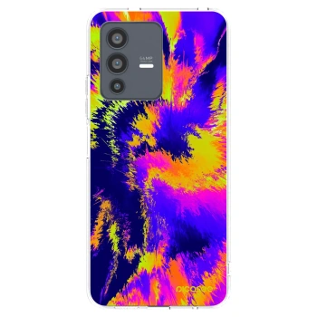 Picasee διαφανής θήκη σιλικόνης Vivo V23 5G - Burn