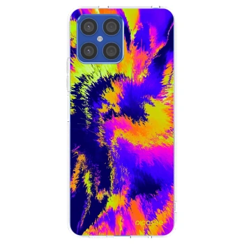 Picasee διαφανής θήκη σιλικόνης Honor X8 4G - Burn