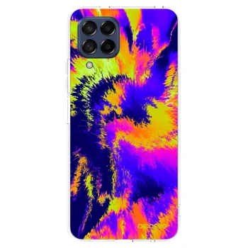 Picasee διαφανής θήκη σιλικόνης Samsung Galaxy M53 5G - Burn