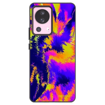 Picasee Μαύρη θήκη σιλικόνης για Xiaomi 13 Lite - Burn