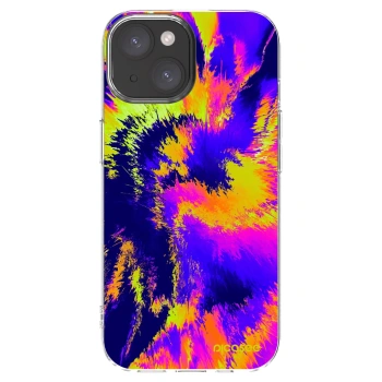 Picasee διαφανής θήκη σιλικόνης Apple iPhone 15 - Burn