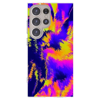 Picasee διαφανής θήκη σιλικόνης Samsung Galaxy S24 Ultra S928B 5G - Burn