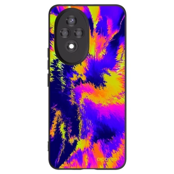 Picasee Μαύρη θήκη σιλικόνης για Honor 200 Pro 5G - Burn