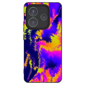 Picasee Μαύρη θήκη σιλικόνης για Xiaomi Redmi Note 14 5G - Burn