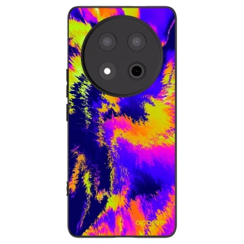 Picasee Μαύρη θήκη σιλικόνης για Honor Magic7 Lite 5G - Burn