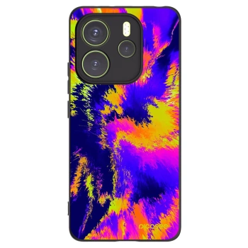 Picasee Μαύρη θήκη σιλικόνης για Xiaomi Redmi Note 14 4G - Burn