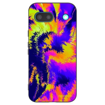 Picasee Μαύρη θήκη σιλικόνης για Google Pixel 8 - Burn