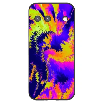 Picasee Μαύρη θήκη σιλικόνης για Google Pixel 9 - Burn