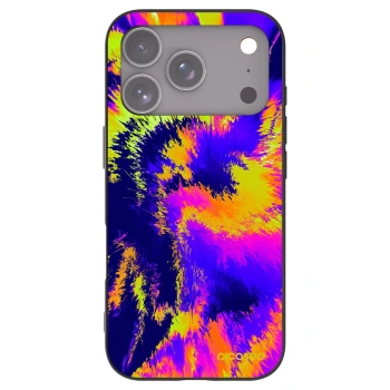 Picasee Μαύρη θήκη σιλικόνης για Apple iPhone 17 Pro - Burn