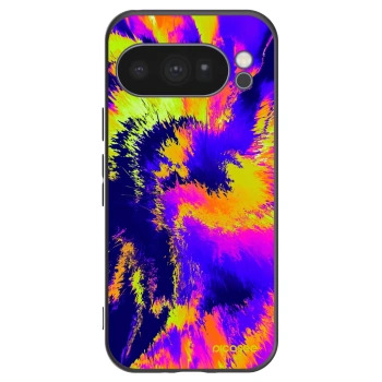 Picasee Μαύρη θήκη σιλικόνης για Google Pixel 10 Pro - Burn