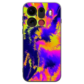 Picasee Μαύρη θήκη σιλικόνης για OPPO Find X9 Pro - Burn