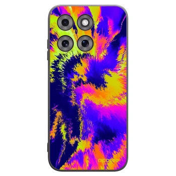 Picasee Μαύρη θήκη σιλικόνης για Motorola Moto G77 - Burn