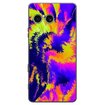 Picasee Μαύρη θήκη σιλικόνης για Sony Xperia 10 VII - Burn