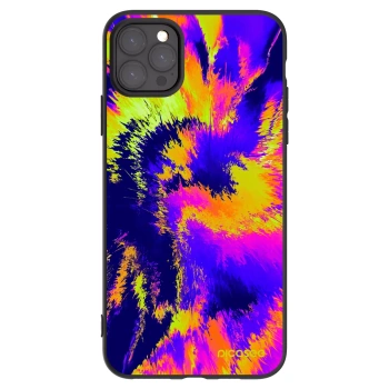 Picasee Μαύρη θήκη σιλικόνης για Apple iPhone 11 Pro Max - Burn