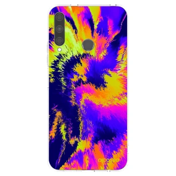 Picasee διαφανής θήκη σιλικόνης Huawei P40 Lite E - Burn