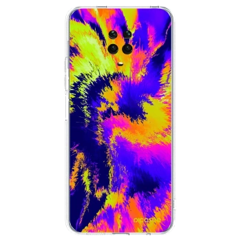 Picasee διαφανής θήκη σιλικόνης Xiaomi Redmi Note 9 Pro - Burn