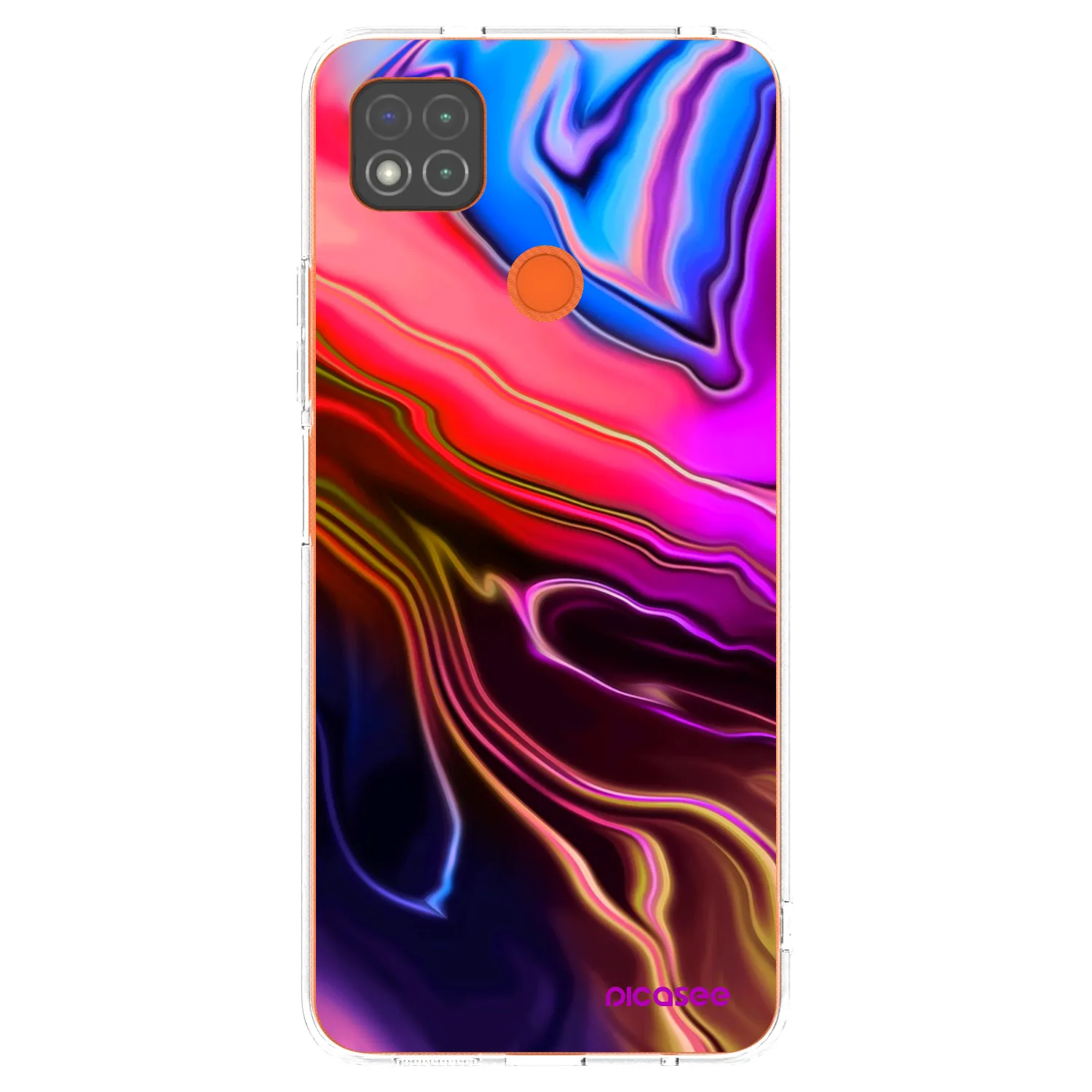 Picasee διαφανής θήκη σιλικόνης Xiaomi Redmi 9C - Electric