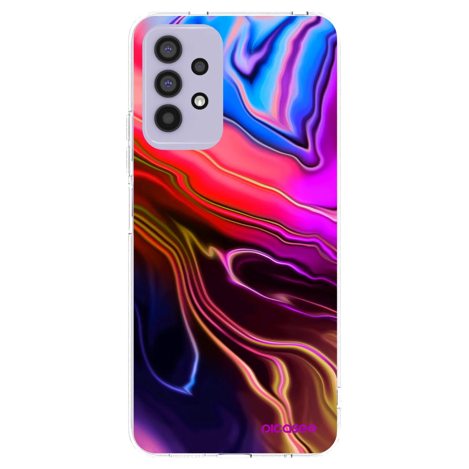 Picasee διαφανής θήκη σιλικόνης Samsung Galaxy A32 4G SM-A325F - Electric
