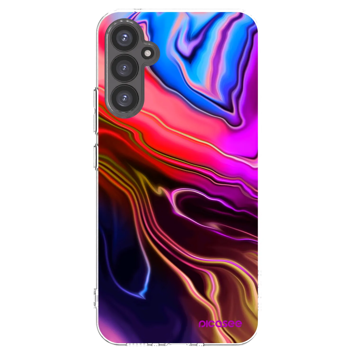 Picasee διαφανής θήκη σιλικόνης Samsung Galaxy A34 5G A346B - Electric
