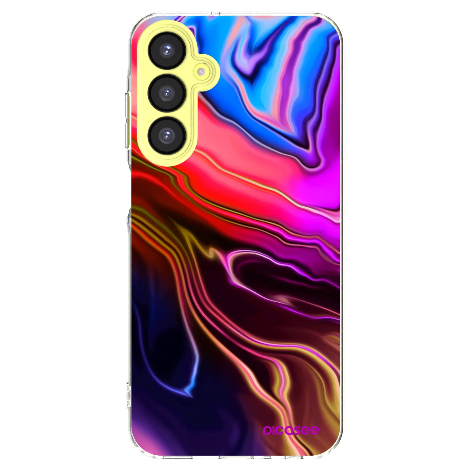Picasee διαφανής θήκη σιλικόνης Samsung Galaxy A25 A256B 5G - Electric
