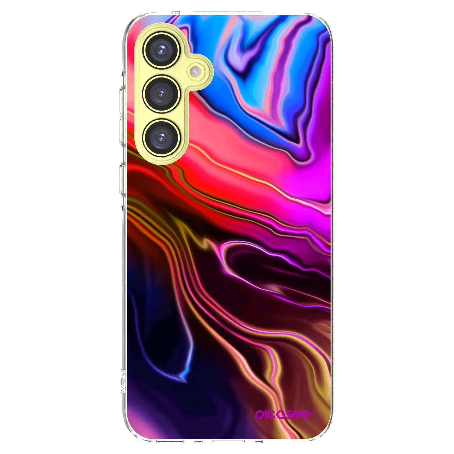 Picasee διαφανής θήκη σιλικόνης Samsung Galaxy A35 5G A356B - Electric