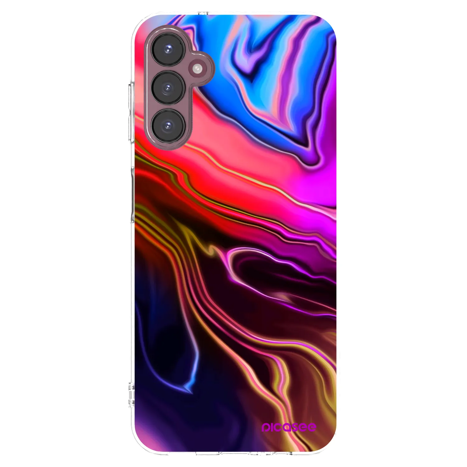 Picasee διαφανής θήκη σιλικόνης Samsung Galaxy A05s A057G - Electric
